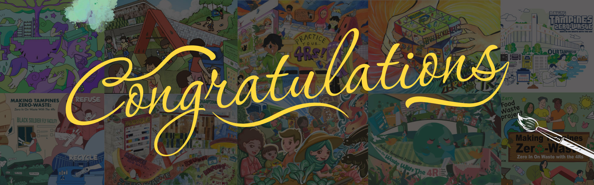 Winners of Tampines Town Council Mural Design Competition 2024